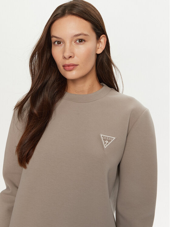 Guess Guess Світшот Ann V4BQ23 KBCK2 Коричневий Regular Fit