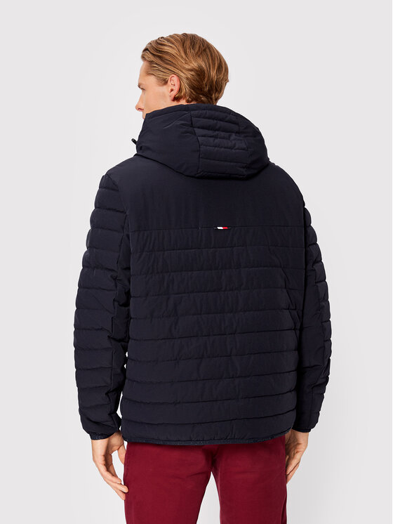 Tommy Hilfiger Tommy Hilfiger Демісезонна куртка Stretch MW0MW26874 Cиній Regular Fit