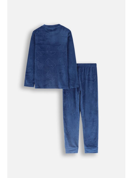 Coccodrillo Coccodrillo Piżama ZC4448101PJS-015 Granatowy Regular Fit