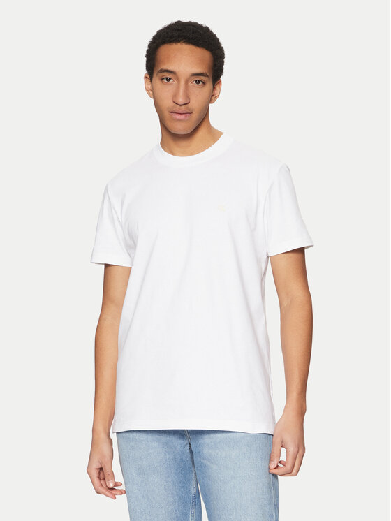 Calvin Klein Jeans T-shirt J30J326683 Bianco Regular Fit, taglia : XS