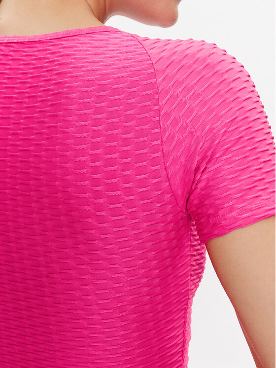 Guess Guess Bluse Delma V3GP09 KBOA2 Rosa Regular Fit