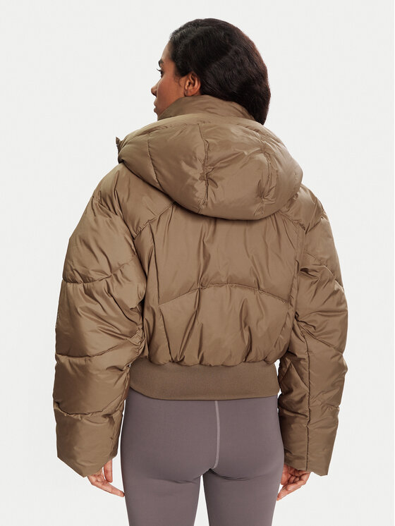 adidas by Stella McCartney adidas by Stella McCartney Zimska jakna JM3652 Bež Loose Fit
