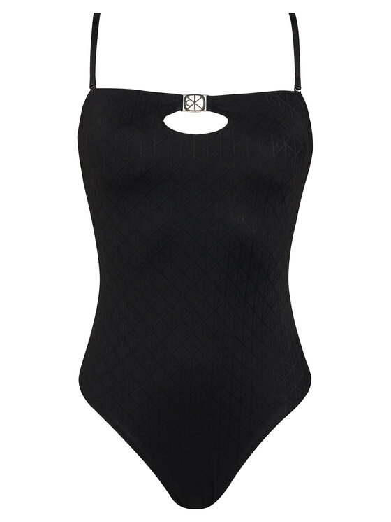 Calvin Klein Underwear Calvin Klein Underwear Боди LV00QF9097 Черен Slim Fit