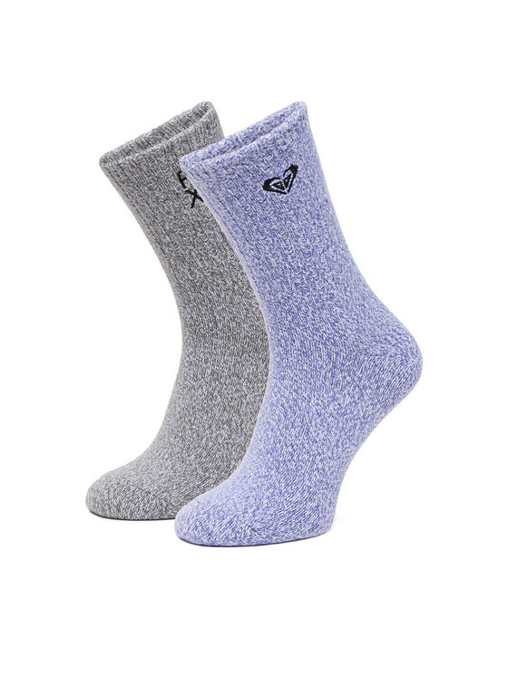 Roxy Roxy Hosszú zoknik CEO_AS_ROXY_06_W_AW25 (2 PACK) mix Szürke