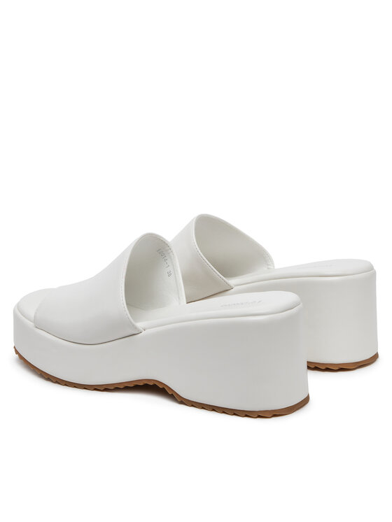 DeeZee DeeZee Klapki E0014-1 Biały