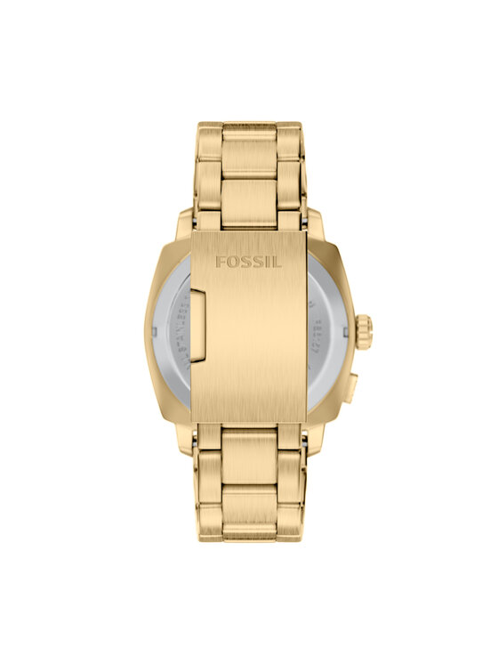 Fossil Fossil Zegarek Machine Big Tic FS6157 Złoty