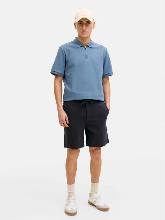 Jack & Jones Jack & Jones Auduma šorti Ace Neo 12292443 Tumši zils Regular Fit