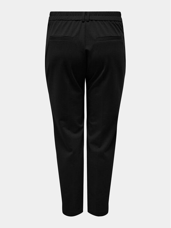 ONLY Carmakoma ONLY Carmakoma Chinosy Peach 15312306 Czarny Slim Fit