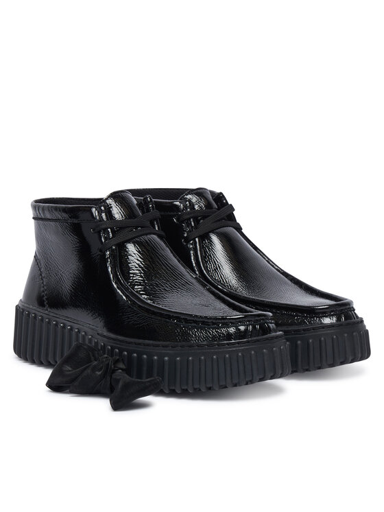 Clarks Clarks Черевики Torhill Moss 26329425 Чорний