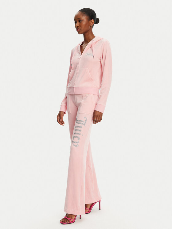 Juicy Couture Juicy Couture Teplákové kalhoty Layla JCBBJ125806 Růžová Regular Fit