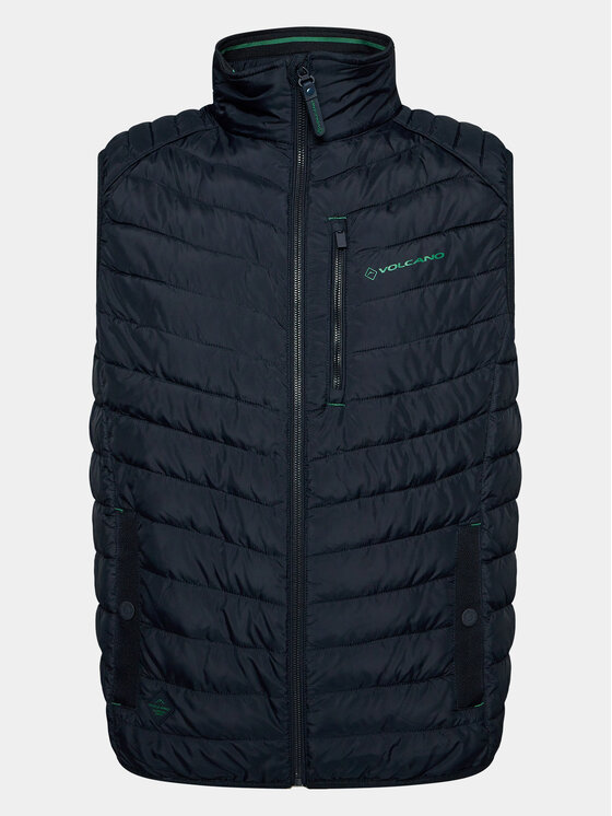 Volcano Volcano Weste V-Kejro M05251-W24 Dunkelblau Regular Fit