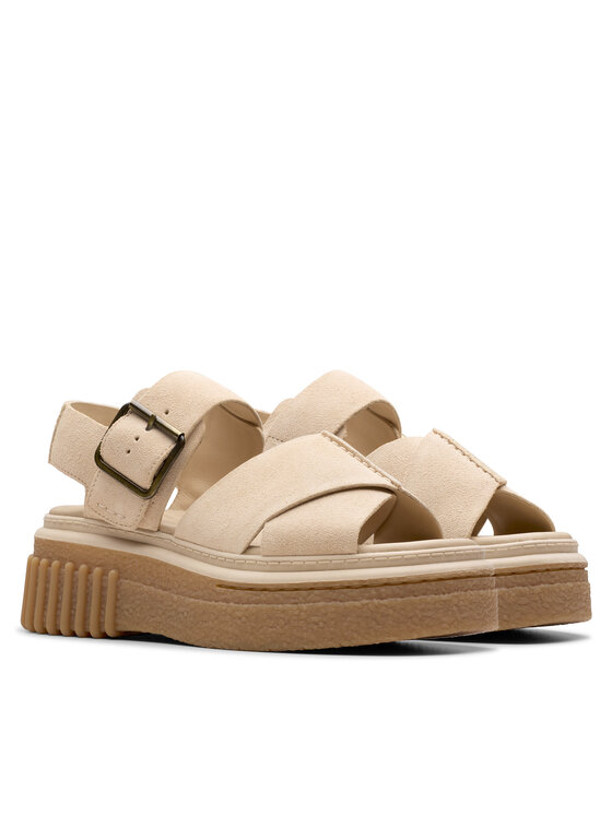 Clarks Clarks Σανδάλια Evamar Wish 26181202 Μπεζ