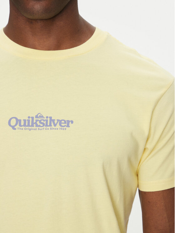 Quiksilver Quiksilver Tričko EQYZT08062 Žltá Regular Fit