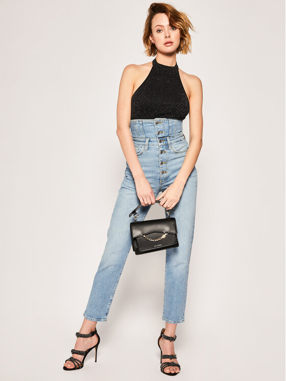 Guess Guess Prigludę (Slim Fit) džinsai Girl Pin Up W02A06 D3LD2 Mėlyna Slim Fit