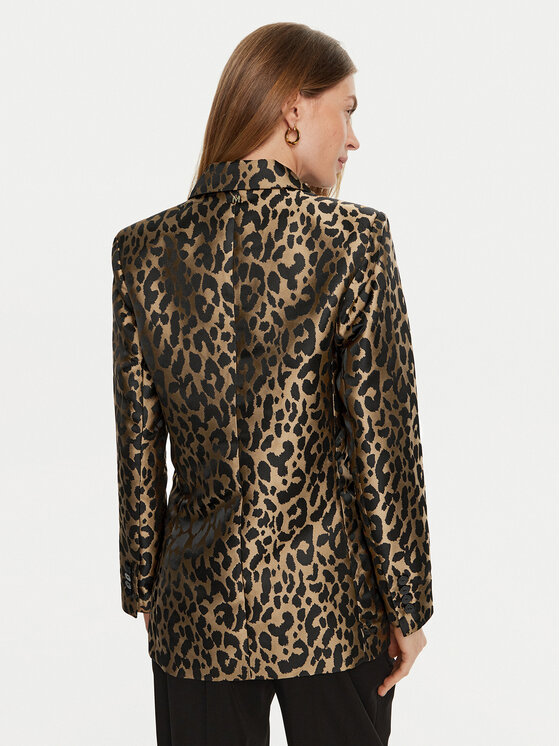 Lola Casademunt by Maite Lola Casademunt by Maite Pintsak MF2402002 Pruun Regular Fit