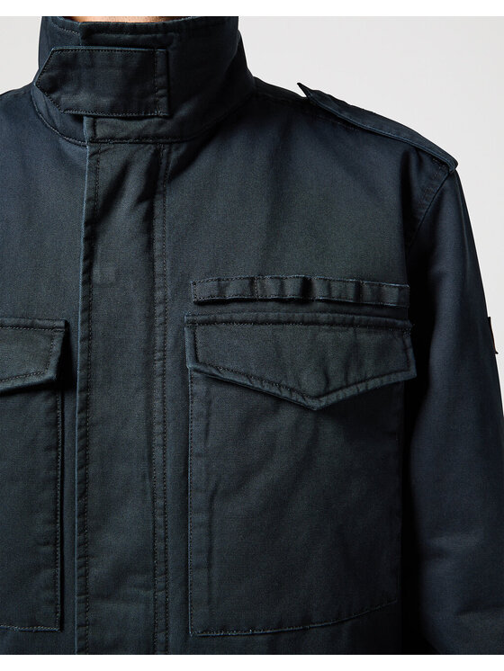 Wrangler Wrangler Giubbotto invernale FIELD JACKET Nero Regular Fit