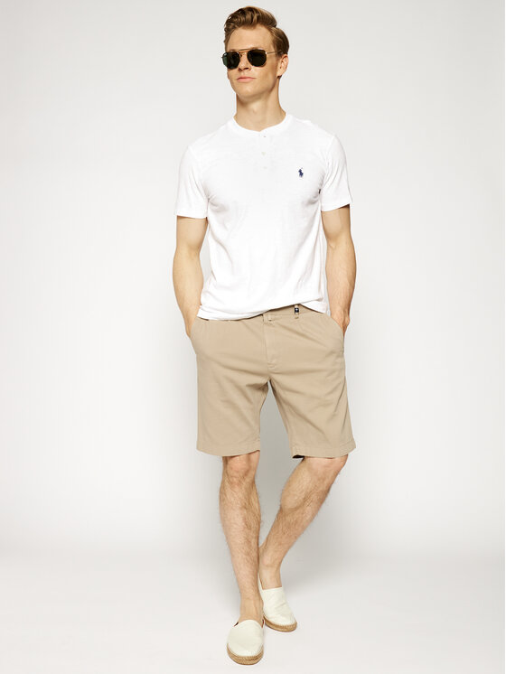 JOOP! Joop! Шорти от плат 30015611 Бежов Regular Fit