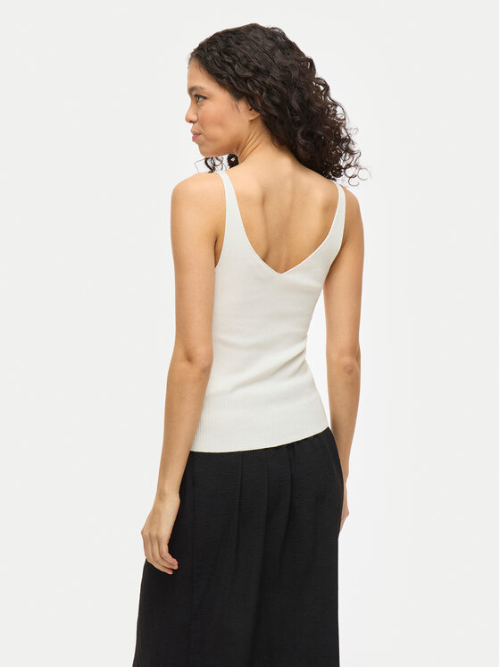 Vila Vila Top Wennie 14104135 Bílá Regular Fit