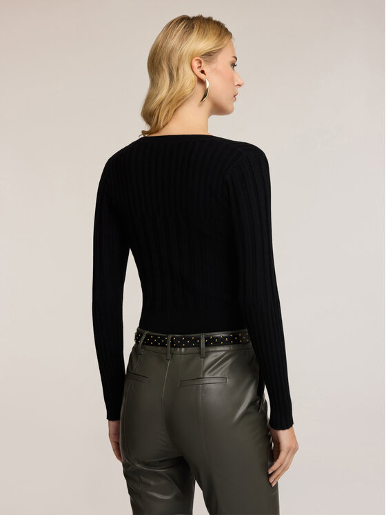 Motivi Motivi Maglione M446W003544N033 Nero Slim Fit