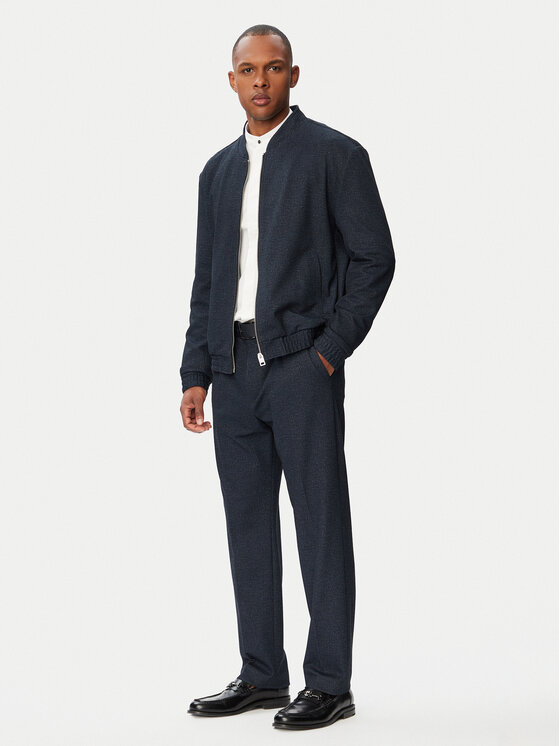 HUGO HUGO Prijelazna jakna Ukashi261X-H 50565425 Tamnoplava Slim Fit