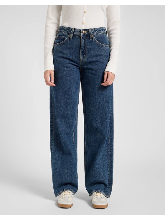 Lee Lee Jeansy RIDER Niebieski Regular Fit