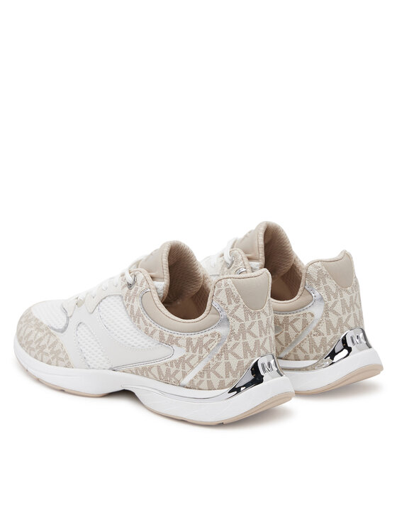 MICHAEL Michael Kors MICHAEL Michael Kors Сникърси Riley 43S5RLFS1B Бял