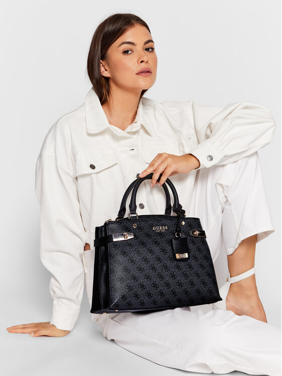 Guess Guess Käekott Zadie Logo Girlfriend Satchel HWSG83 96060 Hall