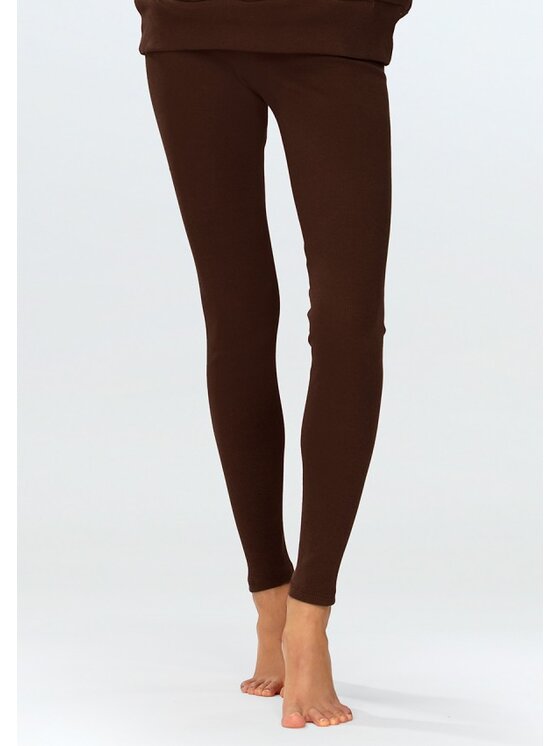DKaren Sport DKaren Sport Legginsy Oseye Brązowy Classic Fit