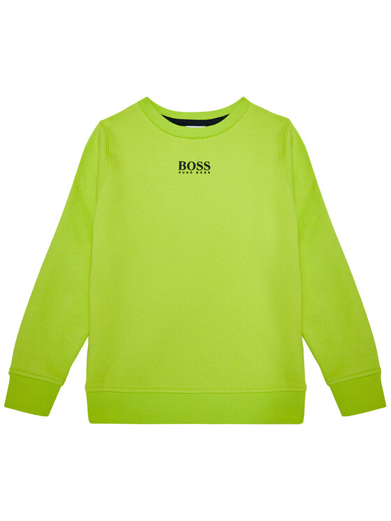 Boss Boss Bluză J25G63 D Verde Regular Fit