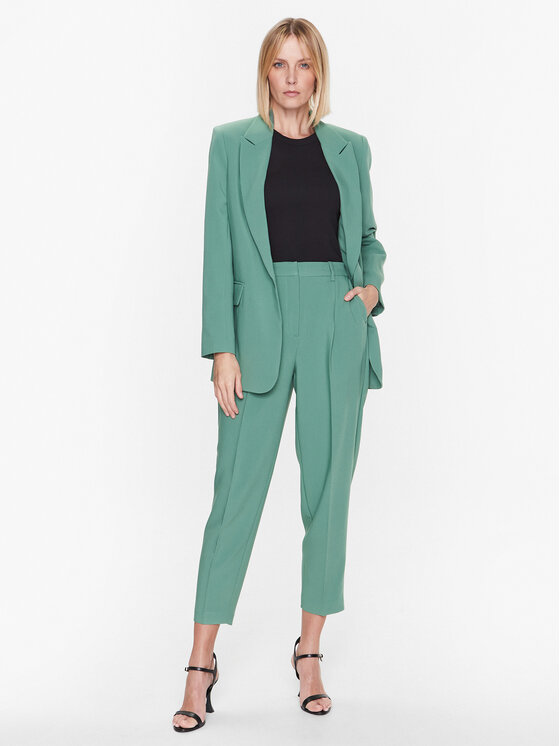 Bruuns Bazaar Bruuns Bazaar Hlače Cindy Dagny BBW2393 Zelena Regular Fit