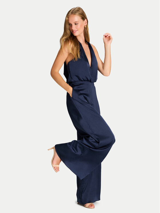 Hey Kyla Hey Kyla Overal 3AJ002HK Tmavomodrá Wide Leg