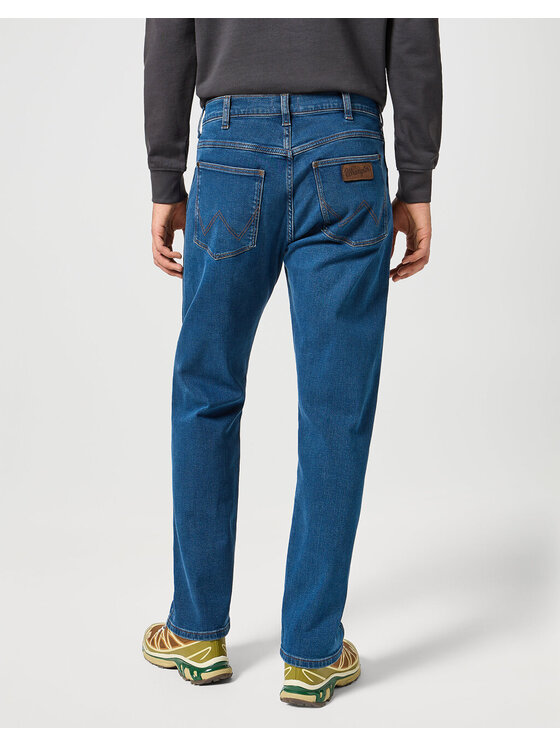 Wrangler Wrangler Jeansy FRONTIER Niebieski Regular Fit