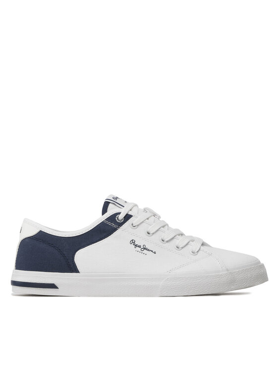 Pepe Jeans Baskets Kenton Club M pour homme, blanc, 7 UK