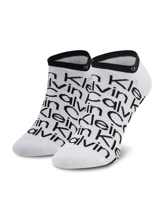 Calvin Klein Calvin Klein Set di 2 paia di calzini corti da uomo 701218714 Bianco