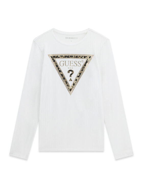 Guess Guess Särkpluus J6BI02 K5771 Valge Regular Fit