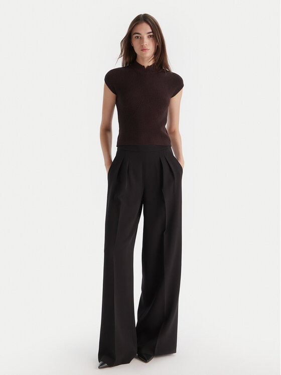 TWINSET TWINSET Pulover 252TT3550 Rjava Regular Fit
