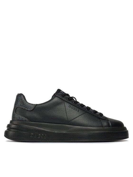 Guess Sneakersy Elba FMPVIB LEA12 Čierna