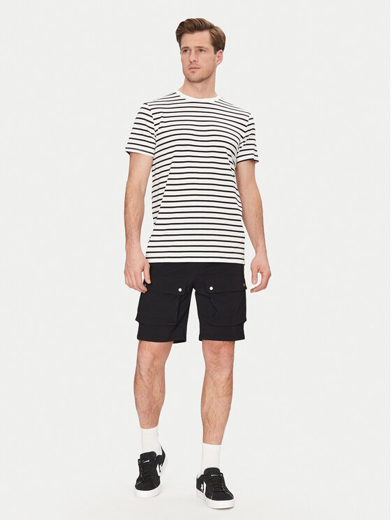Resteröds Resteröds Tricou 27041 2 Negru Regular Fit