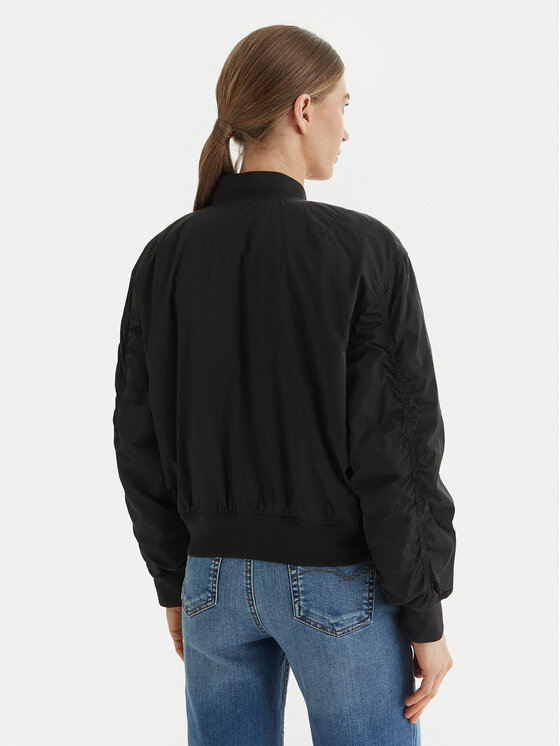 Calvin Klein Jeans Calvin Klein Jeans Bomber dzseki Essential LV047F505G Fekete Regular Fit
