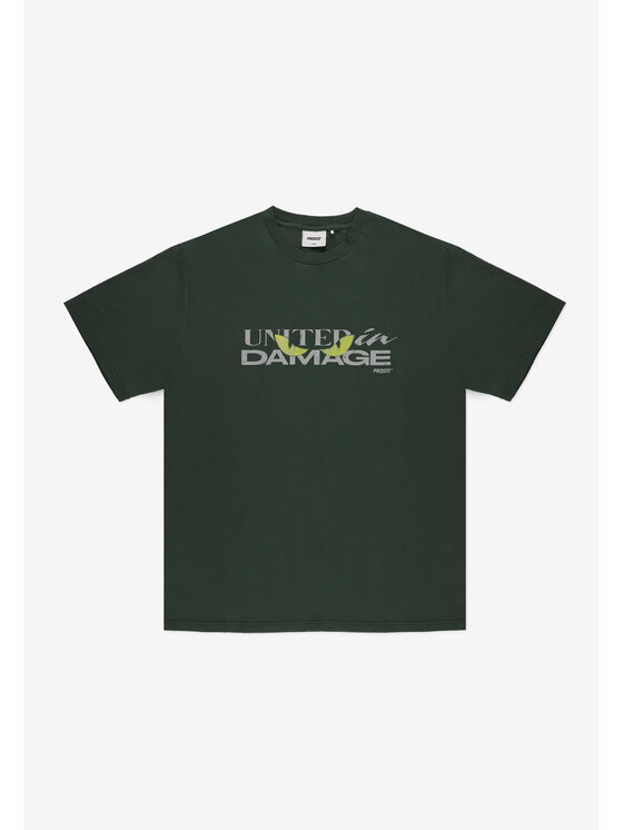PROSTO. PROSTO. T-Shirt Demage Zielony Oversize