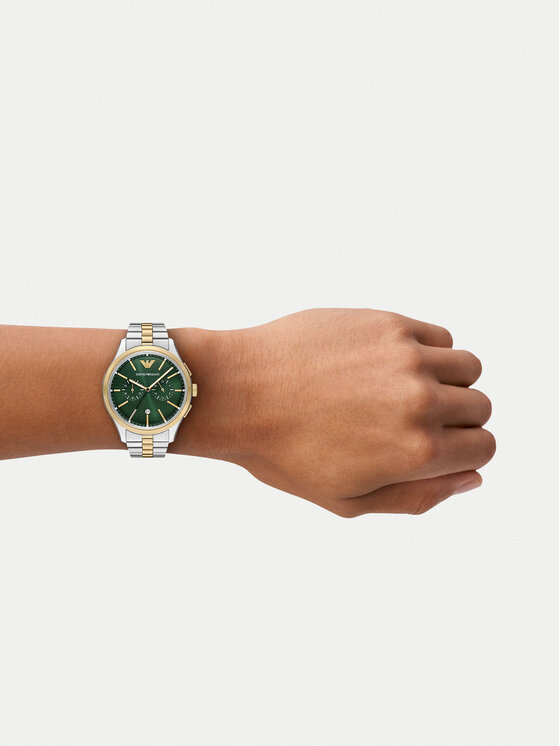 Emporio Armani Emporio Armani Laikrodis Dario AR11692 Sidabrinė