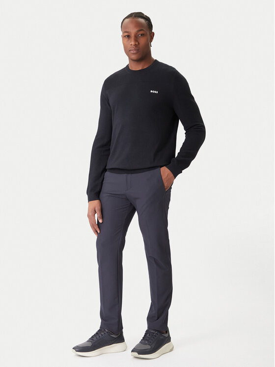 BOSS BOSS Sweter Momentum-X CN 50547507 Granatowy Regular Fit