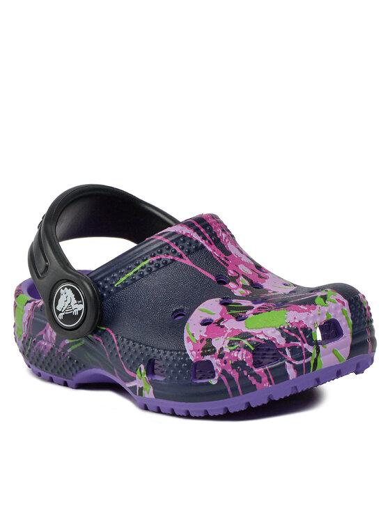 Crocs Crocs Pantoletten Classic Meta Scape Clog T 208456 Bunt