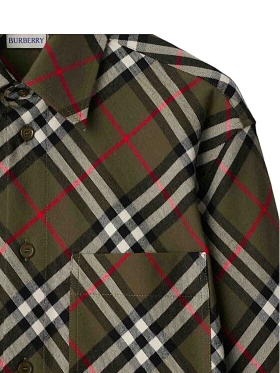 Burberry Burberry Πουκάμισο 8095341 Καφέ Regular Fit