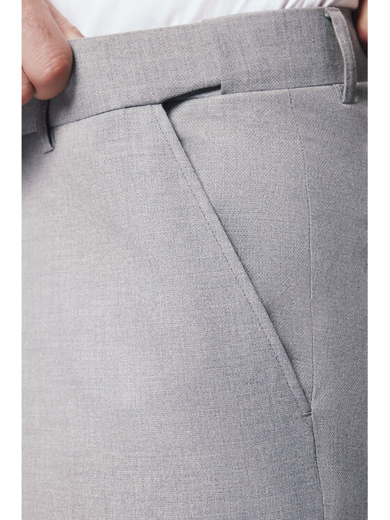 Lancerto Lancerto Garnitur Louisville GA073125000004 Szary Slim Fit
