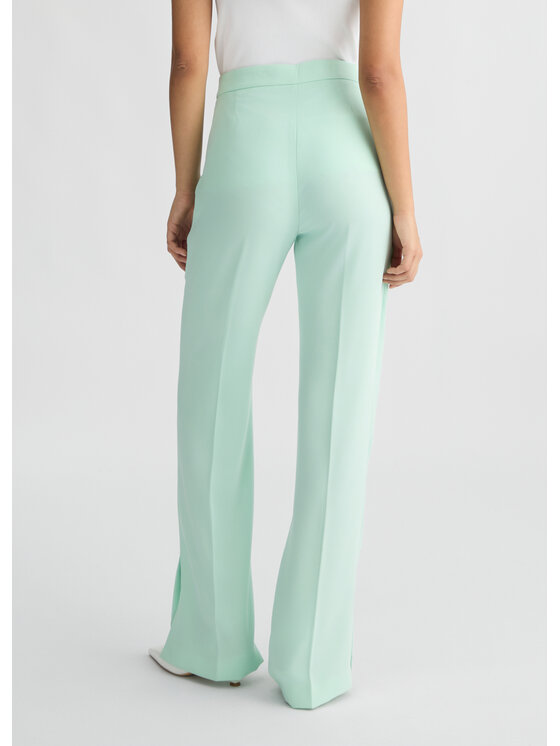 Liu Jo Liu Jo Pantaloni di tessuto CA5145T3970X0687 Verde Regular Fit