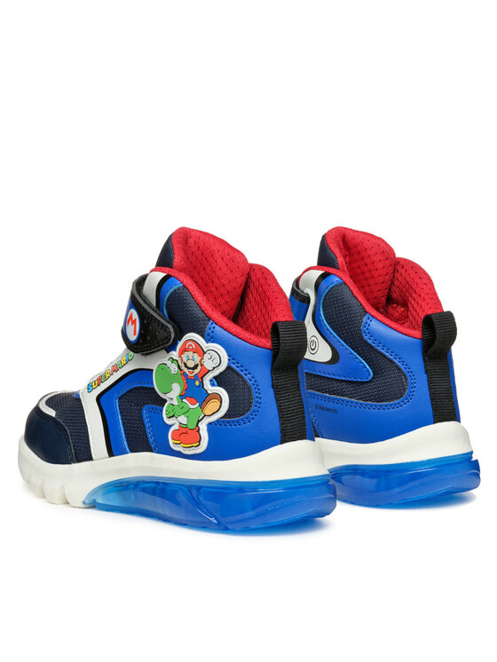 Geox Geox Tenisice J Ciberdron Boy J46LBJ 054FU C4226 DD Tamnoplava