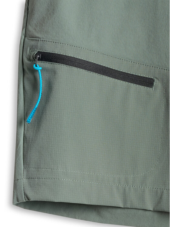 4F 4F Szorty sportowe TREKKING Khaki Regular Fit