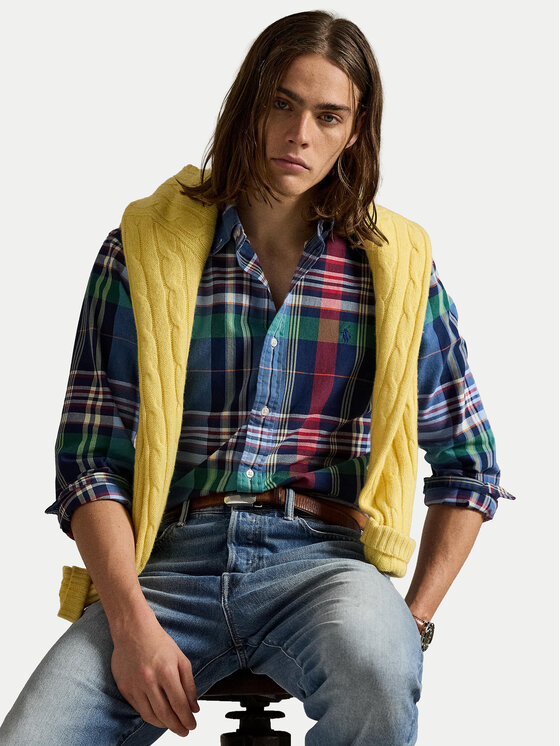 Polo Ralph Lauren Polo Ralph Lauren Cămașă 710968962006 Colorat Custom Fit