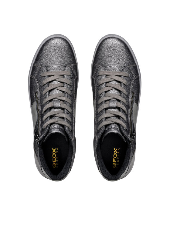Geox Geox Сникърси D Blomiee D366HD 02N22 C9002 Сив